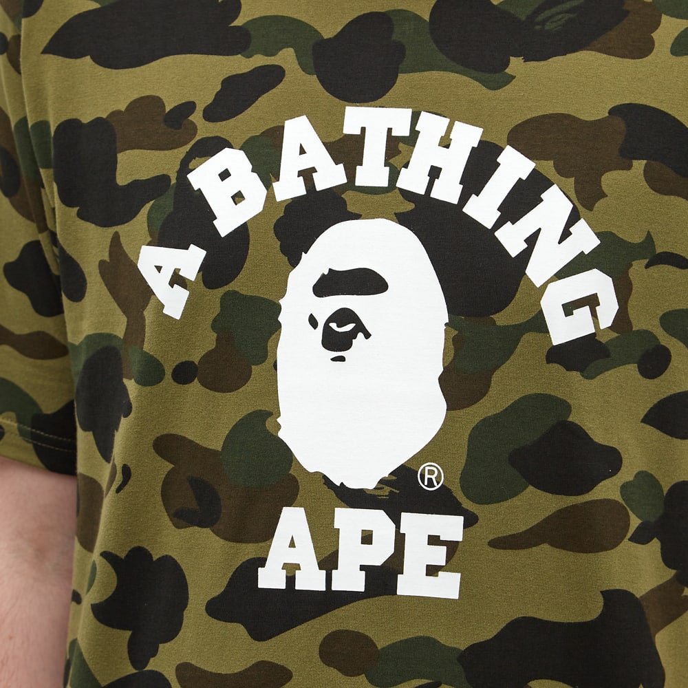 楽天市場】アベイシングエイプ カモ柄 カレッジ Tシャツ 緑 グリーン