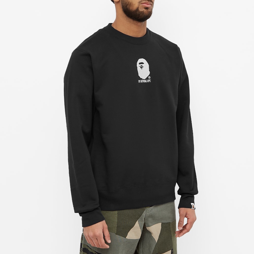 楽天市場】アベイシングエイプ クルー スウェット 黒色 ブラック