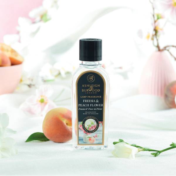 楽天市場】アシュレイ＆バーウッド フリージア＆ピーチフラワー ランプ