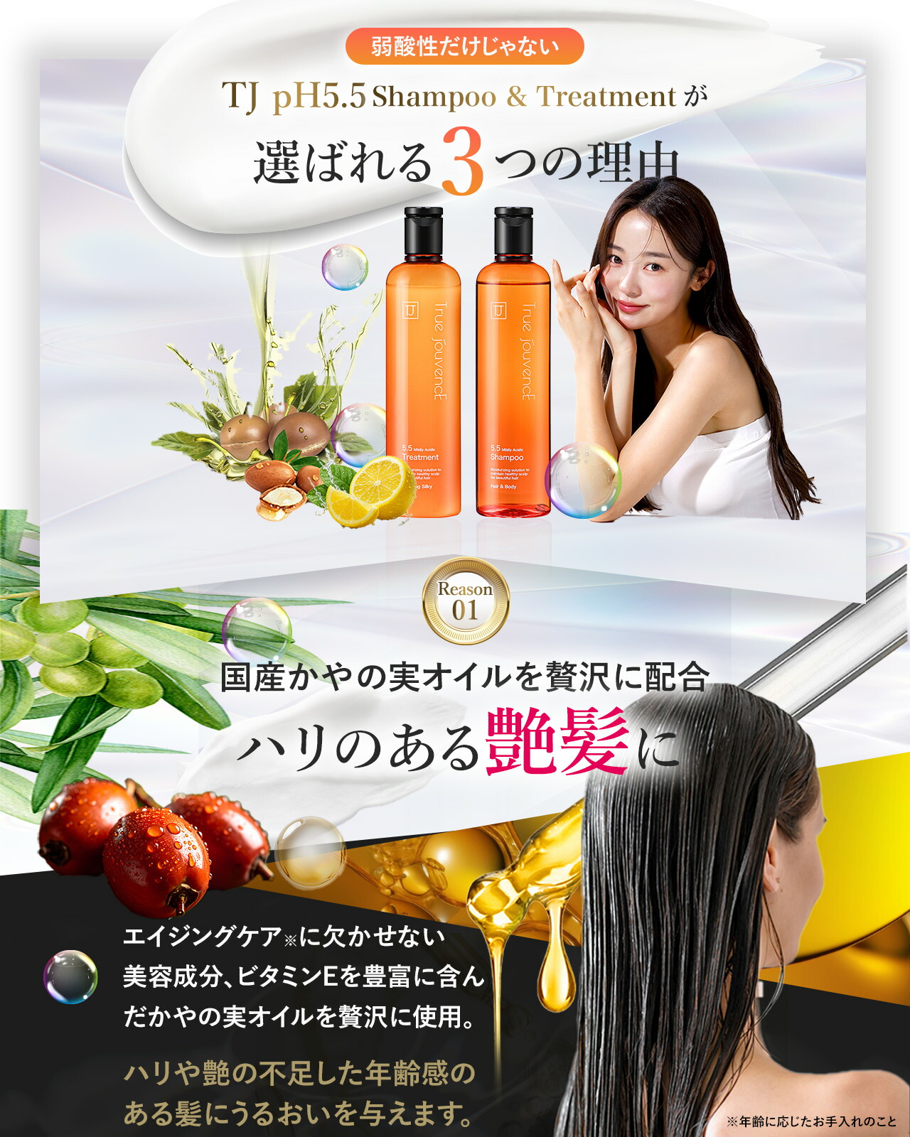 楽天市場】【サロン専売】弱酸性 シャンプー トリートメント セット