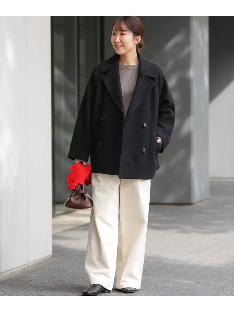 楽天市場】【SALE／10%OFF】《WEB限定》尾州ウールショートPコート