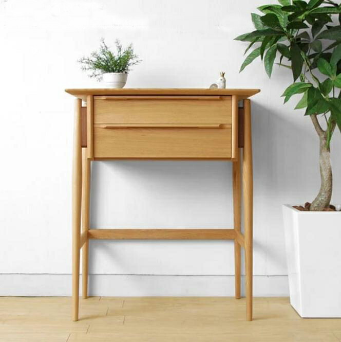 楽天市場】日進木工/WOL-205 オーク材 天然木 丸みのある北欧テイスト