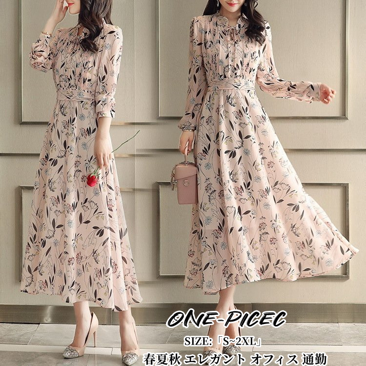 楽天市場】ワンピース レディース 40代 きれいめ マキシワンピース 春