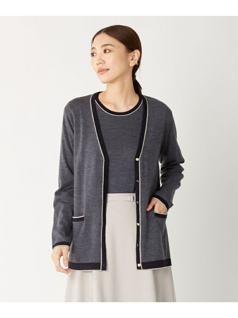 楽天市場】【SALE／50%OFF】【洗える】トリムツイン ニット J.PRESS