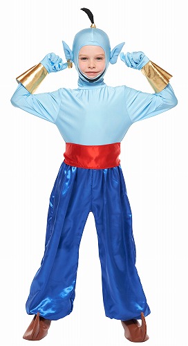 楽天市場】[ハロウィン コスプレ] アラジン/ジニー コスチューム M