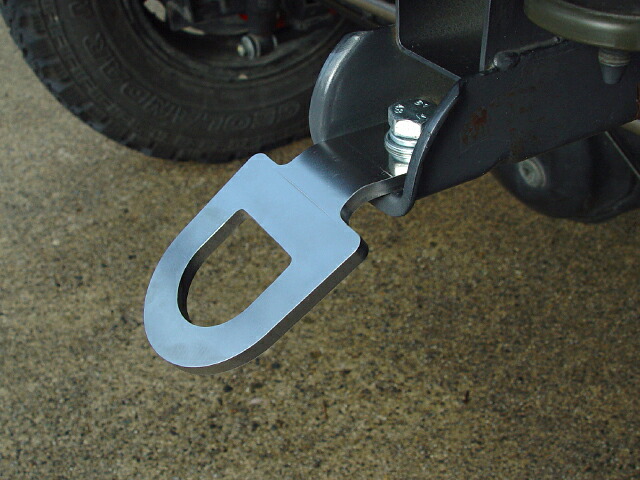 楽天市場】ジムニー 牽引フック 取り付け レスキュー用品 NEWリア牽引