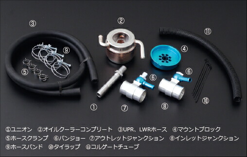 楽天市場】CUSCO 【クスコ】 水冷式エンジンオイルクーラーTOYOTA 86