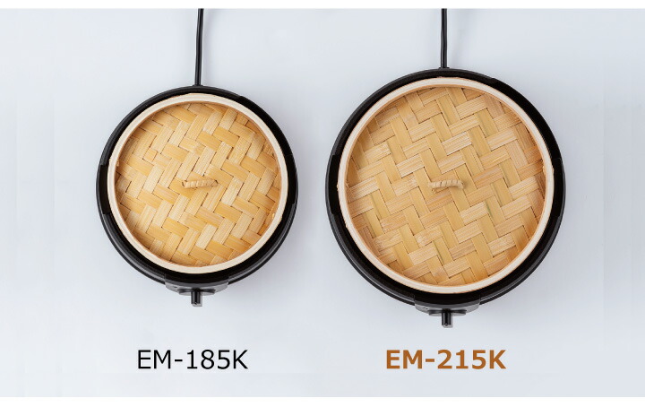 楽天市場】エムケー精工 電気せいろ TEGARU=SEIRO EM-215K 21cmタイプ