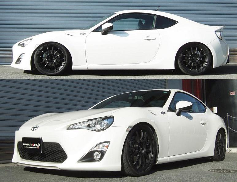 楽天市場】RS-R Black-i車高調 86(ハチロク) ZN6 / FR H24/4〜H28/7