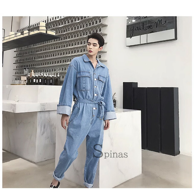 楽天市場】S-XL モデルのようにお洒落なシルエットに ジャンプスーツ