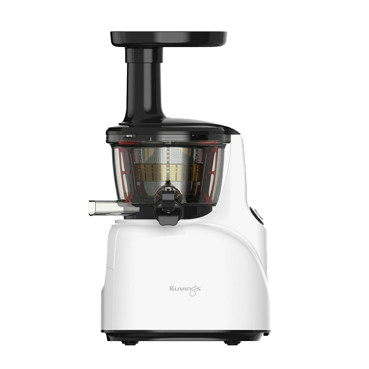 楽天市場】クビンス サイレントジューサー JSG-120S｜低速圧搾搾汁方式