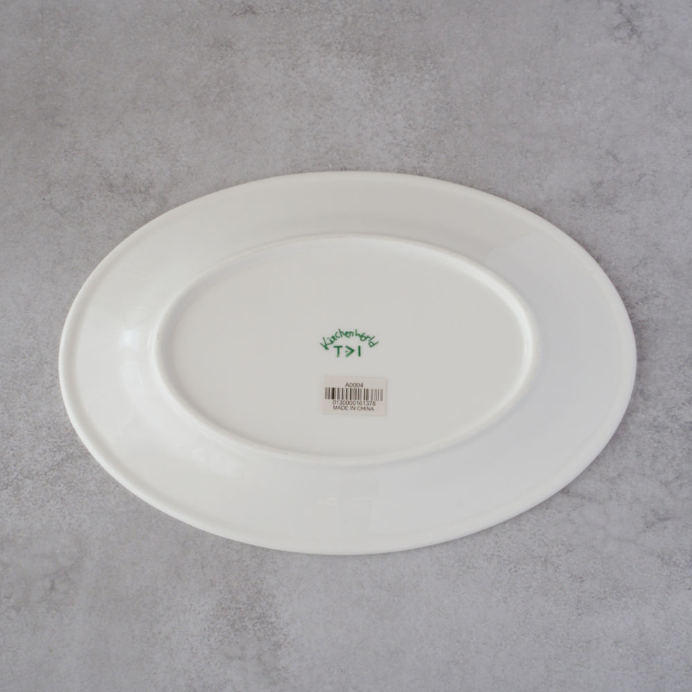 楽天市場】オーバルプレート 23cm 6枚セット オーバルディッシュ