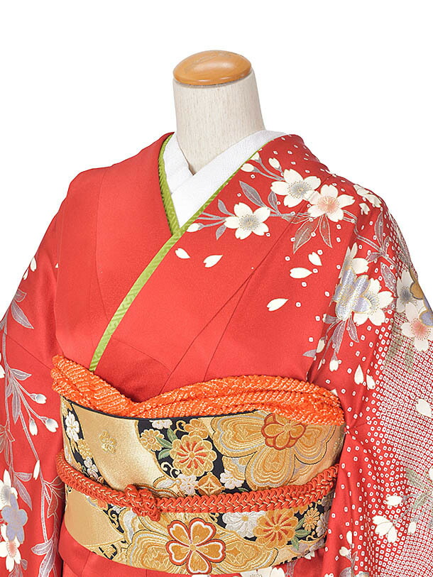 楽天市場】【レンタル】振袖 格安 正絹 成人式 結婚式 結納 およばれ