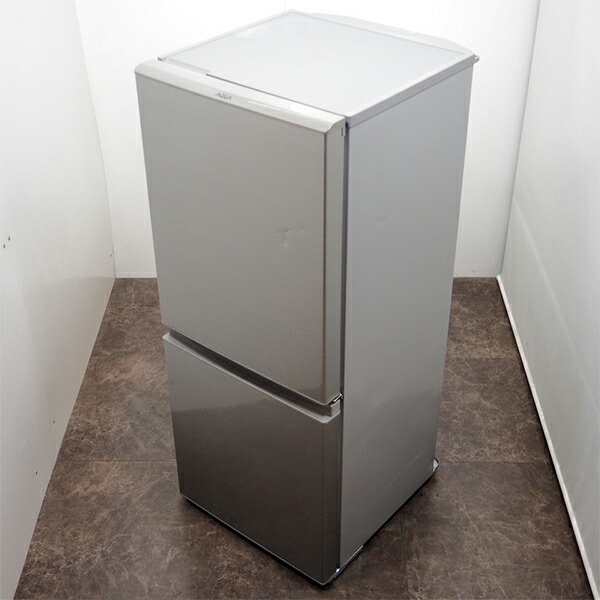 ☆美品 中古☆AQUA 126L 冷蔵庫【AQR-13G-S】FYBB AQUA 126L冷蔵庫 AQR-13G