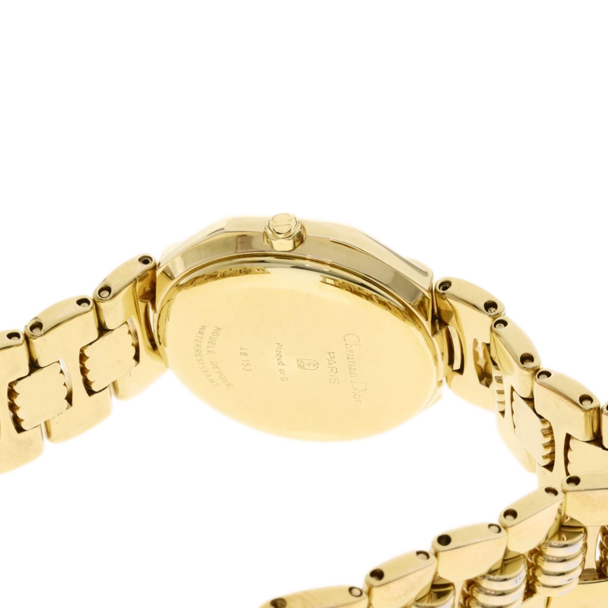 楽天市場】クリスチャンディオール D48-153 腕時計 GP/GP レディース