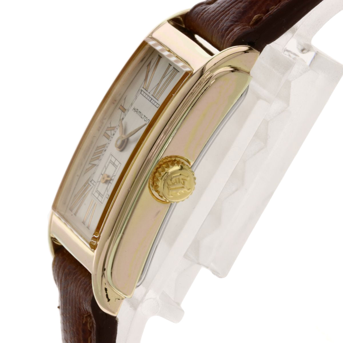 楽天市場】ハミルトン 6266 スクエアフェイス 腕時計 ステンレス