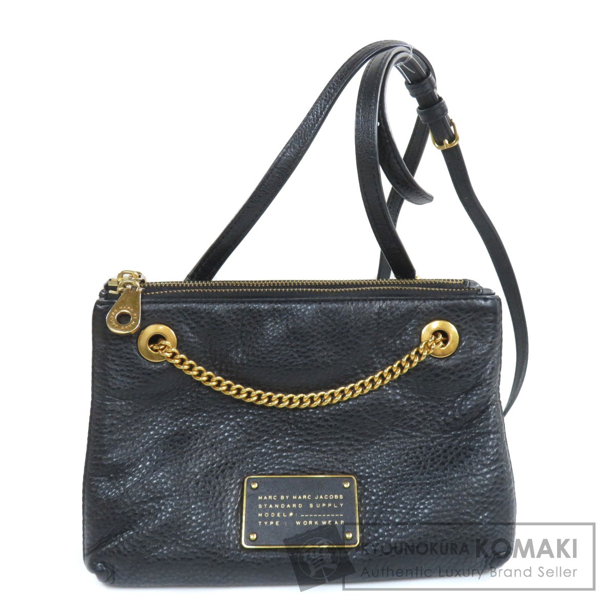 楽天市場】マークバイマークジェイコブス ロゴプレート ショルダー