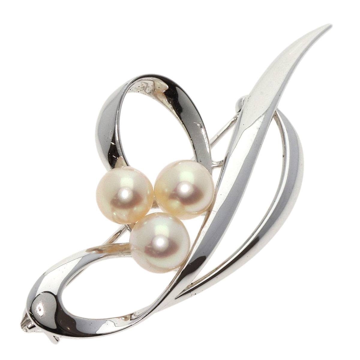 楽天市場】ミキモト パール 真珠 ブローチ シルバー レディース 【中古