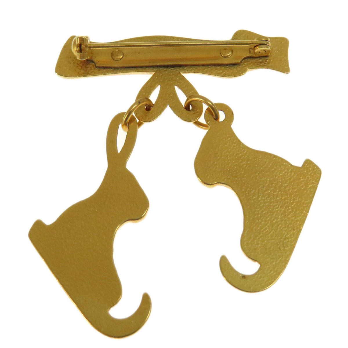 楽天市場】エルメス スケートシューズモチーフ ブローチ 金属製