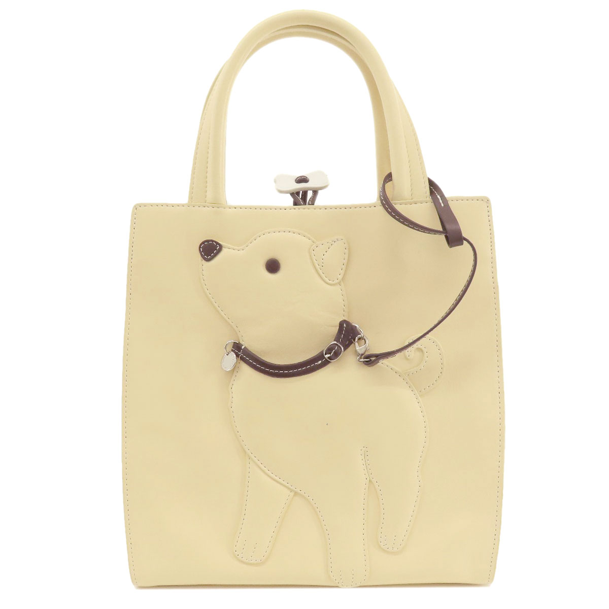 楽天市場】キタムラ 犬 ドッグモチーフ トートバッグ レザー