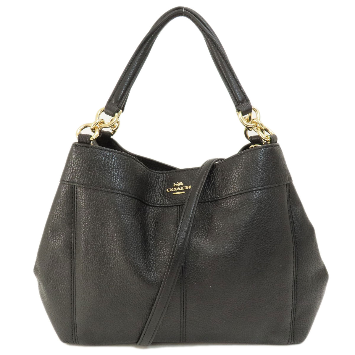 楽天市場】コーチ F28992 ロゴ金具 ハンドバッグ レザー レディース