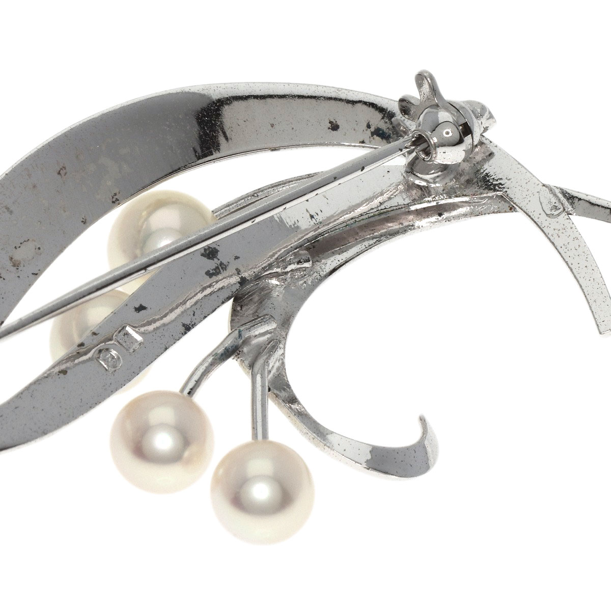 楽天市場】ミキモト パール 真珠 ブローチ シルバー レディース 【中古