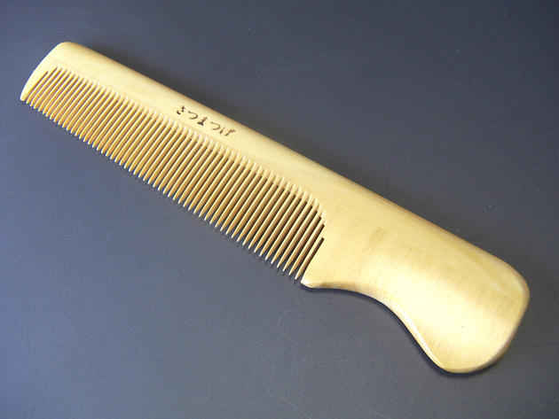 楽天市場】最高級つげ櫛 さつまつげ 「手付き櫛」日本製 ※ 薩摩つげ