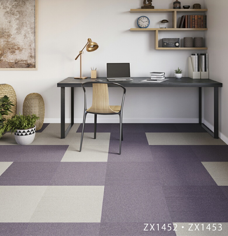 楽天市場】【送料無料】サンゲツ タイルカーペット ZX 原着ナイロン