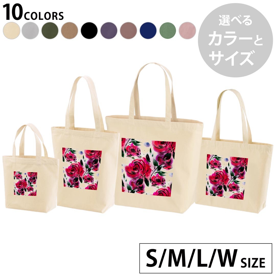 楽天市場】バラ モチーフ（トートバッグ｜レディースバッグ）：バッグ