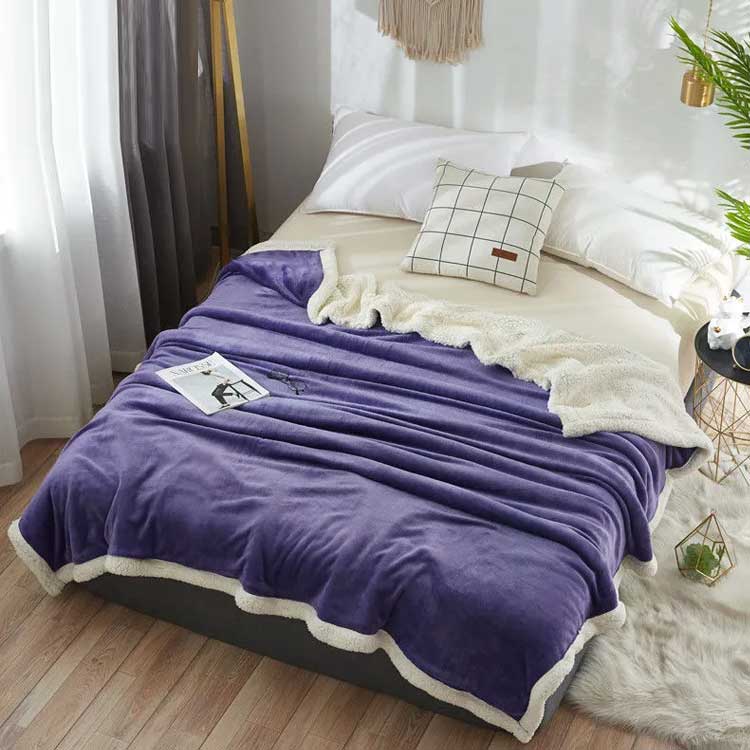 楽天市場】毛布 両面ベルベット 毛布 抗菌防臭 ブランケット ひざ掛け