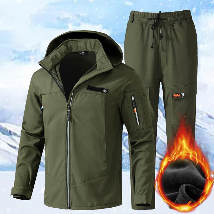 楽天市場】スキーウェア 裏起毛 上下セット 撥水 防風 マウンテン