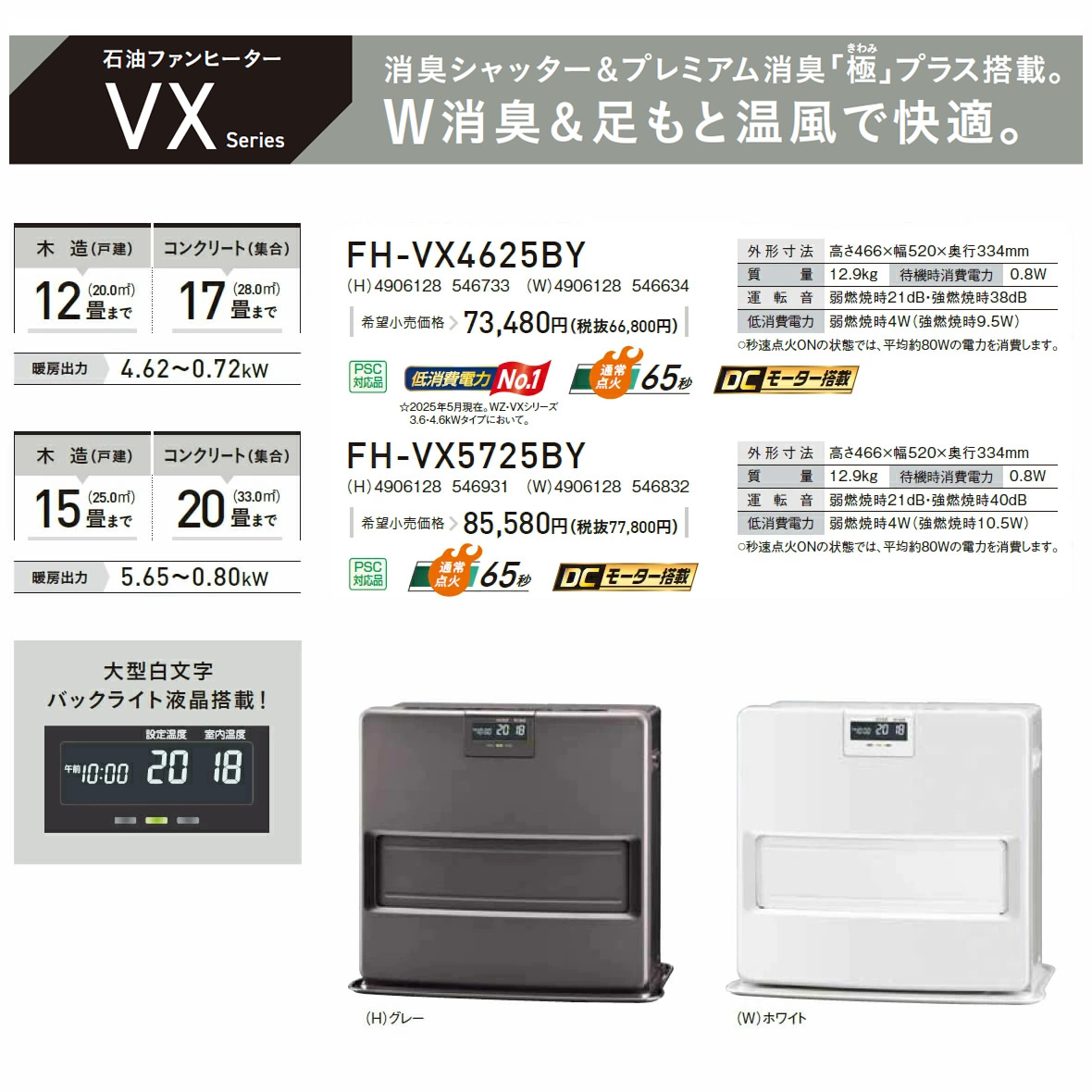 楽天市場】コロナ ファンヒーター VX コロナ 石油ファンヒーター 木造