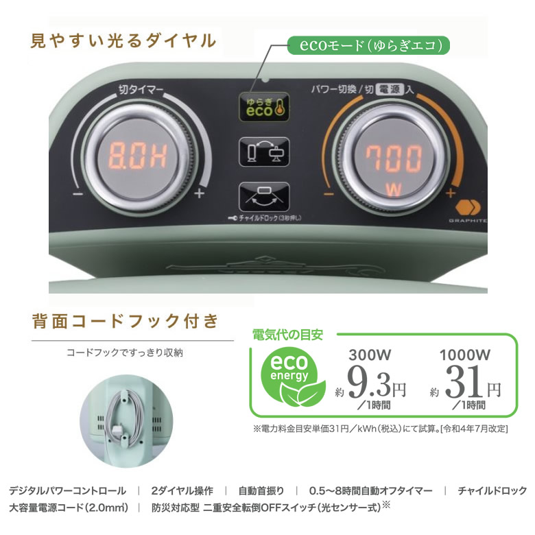 楽天市場】アラジングラファイトヒーター 2灯管 アラジン電気ストーブ