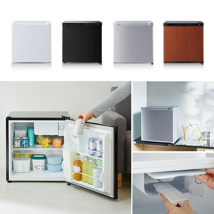 楽天市場】冷蔵庫 小型 1ドア 寝室 ひとり暮らし 46L コンパクト 温度