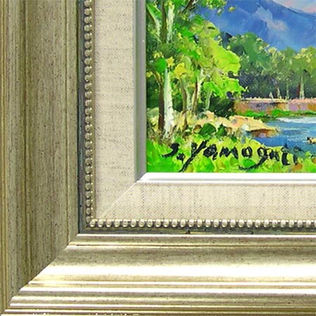 楽天市場】絵画（油絵） 八ヶ岳 （山口新平） 送料無料 【海・山