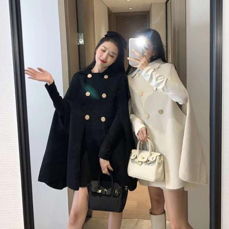 楽天市場】ポンチョ レディース ケープ コート アウター 上着 秋 冬 春