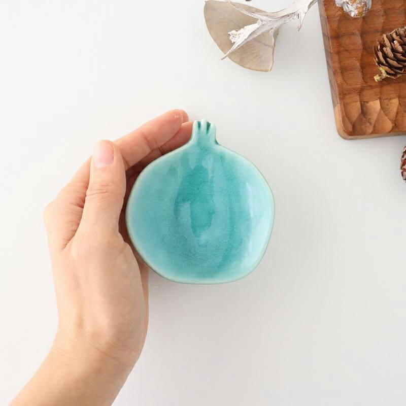 楽天市場】豆皿 果実 柘榴 ザクロ ざくろ 赤 緑 Teshio 磁器 POTPURRI