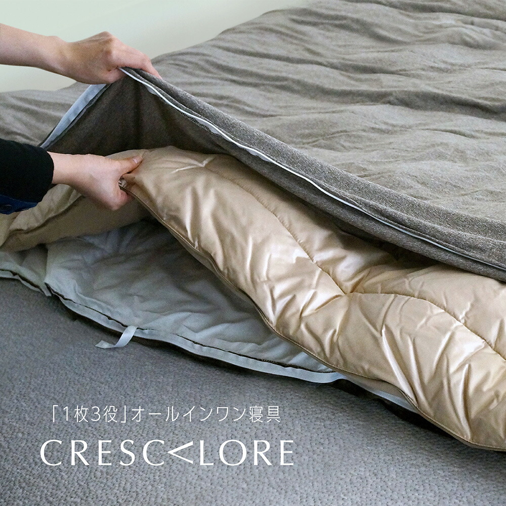 楽天市場】CRESCALORE オールインワン毛布 クレスカローレ
