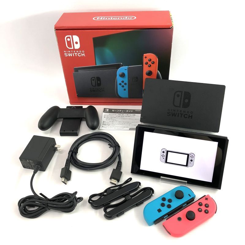 スイッチ本体ジャンク品、スイッチドックセット純正 スイッチ本体