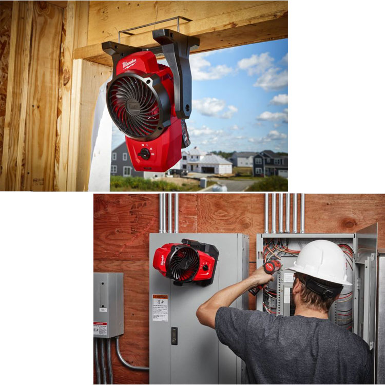 楽天市場】ミルウォーキー 最長3年保証 M12 扇風機 M12 AF-0 APJ 本体