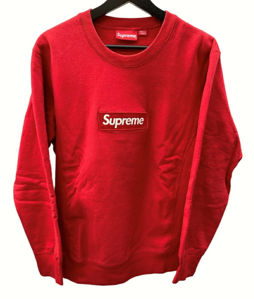 楽天市場】【中古】 シュプリーム SUPREME REVRSE WEAVE BOX LOGO