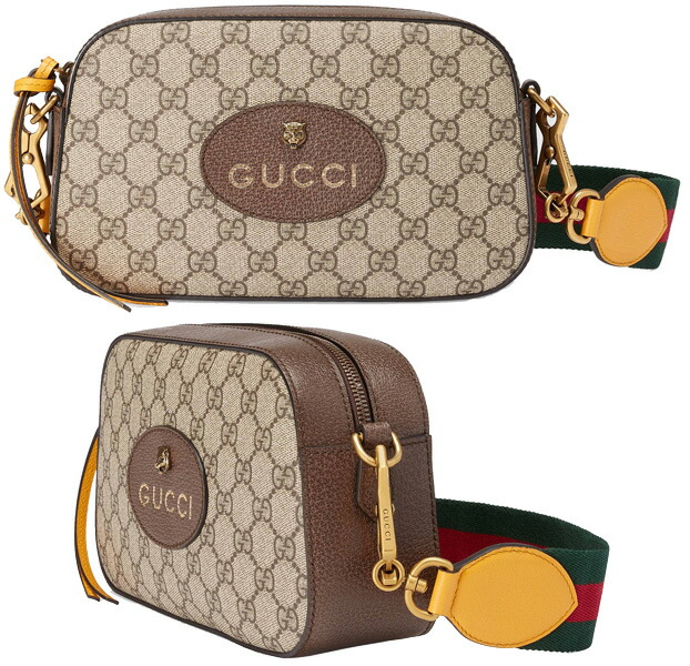 楽天市場】GUCCI グッチ ショルダーバッグキャットチャームレザー