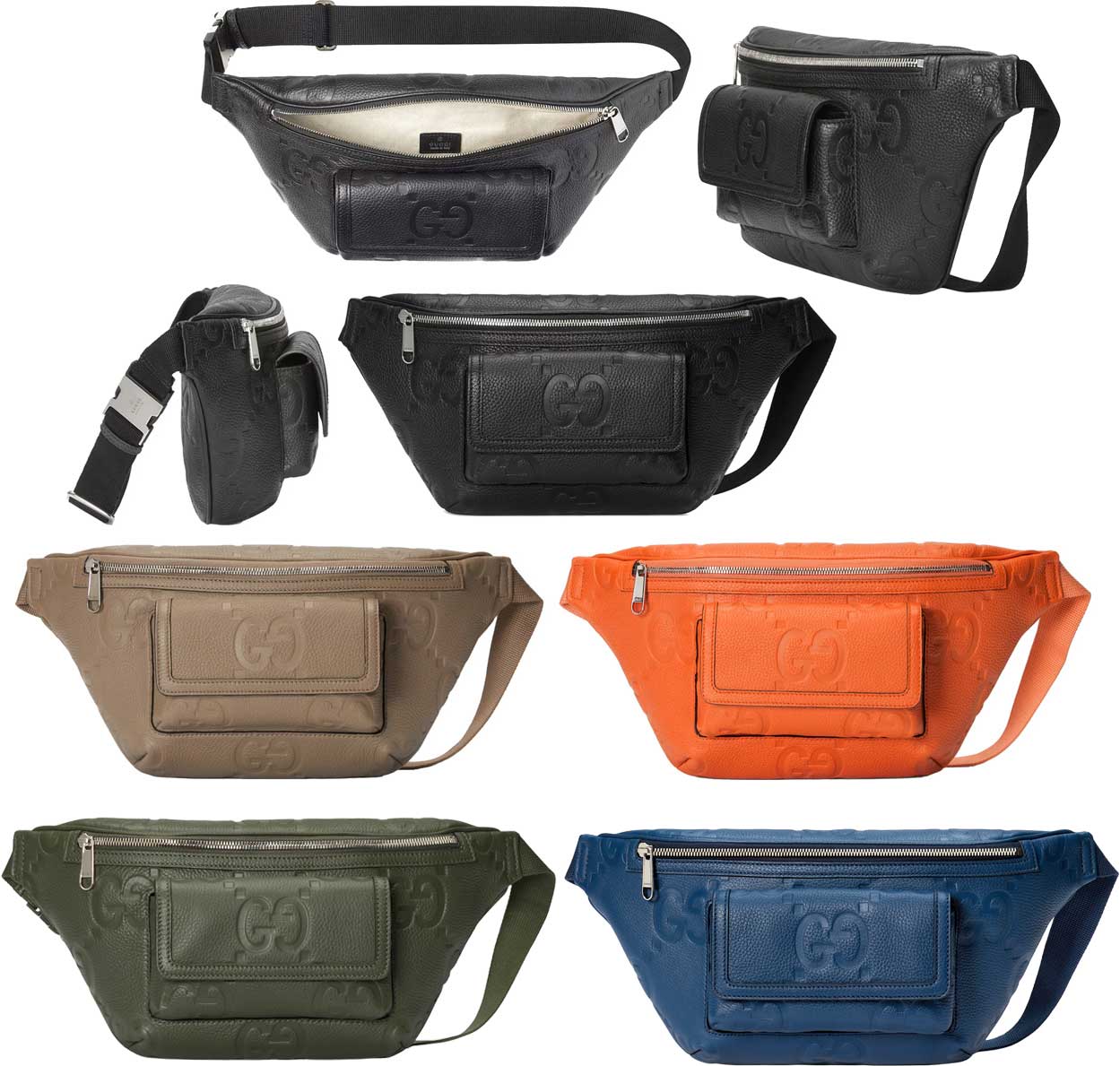 楽天市場】GUCCI グッチ メンズ ベルトバッグジャンボGGロゴ フロント