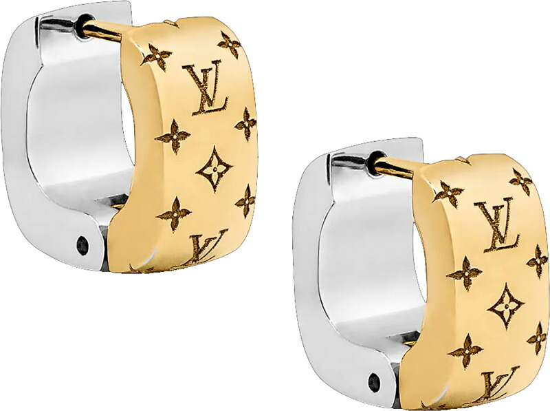 楽天市場】LOUIS VUITTONルイヴィトン フープピアスモノグラムパターン