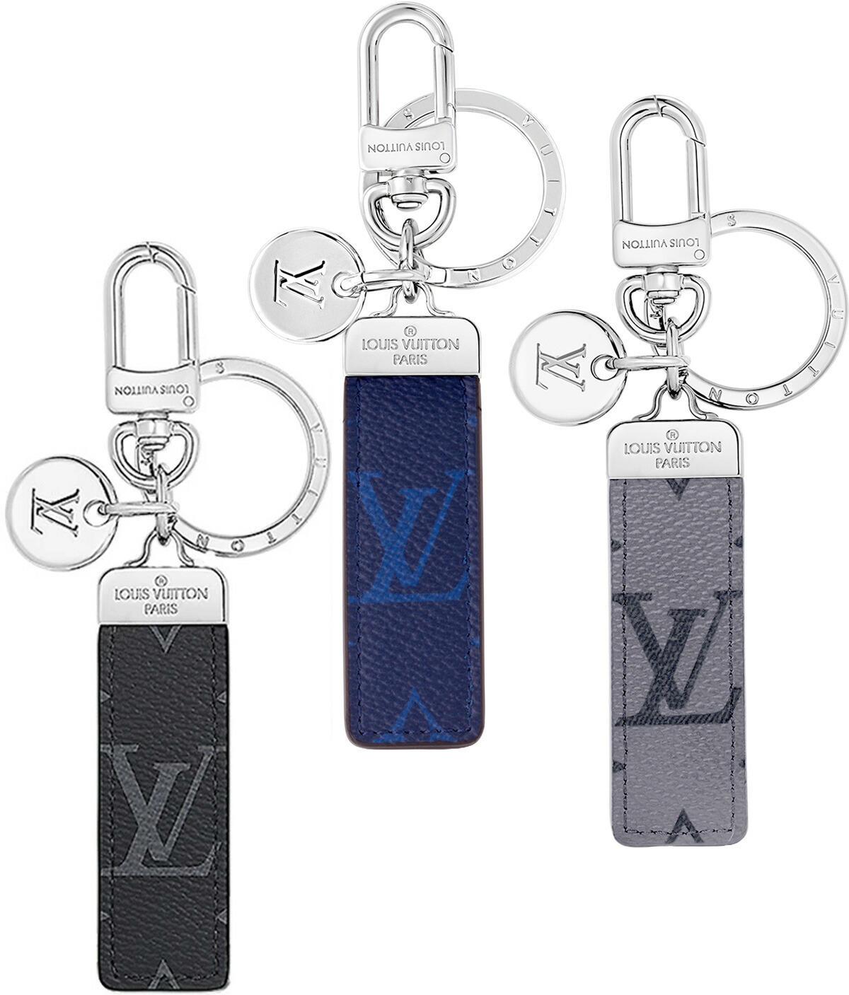 楽天市場】LOUIS VUITTON メンズ レディースロゴ刻印キーリング