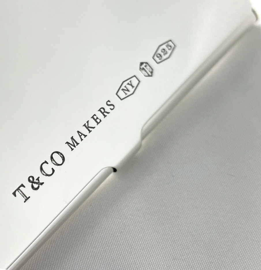 楽天市場】Tiffany&Co. ティファニースターリングシルバーカードケース