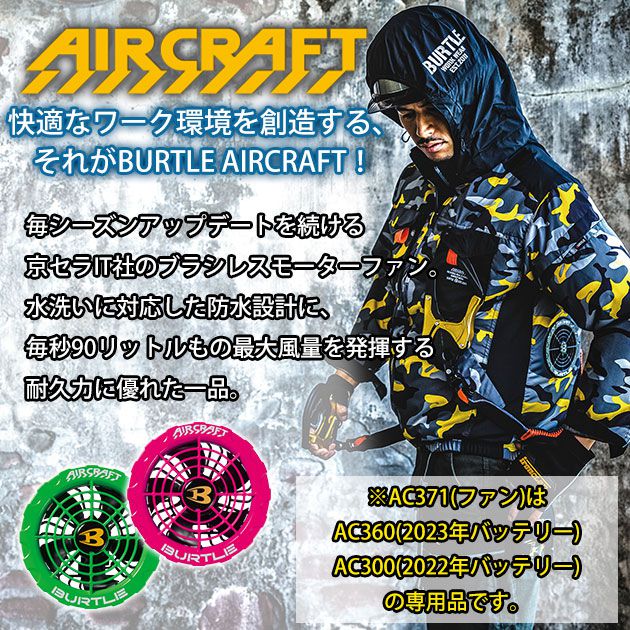 楽天市場】【在庫限り】【あす楽】 バートル ファン 19V AC371 エアー