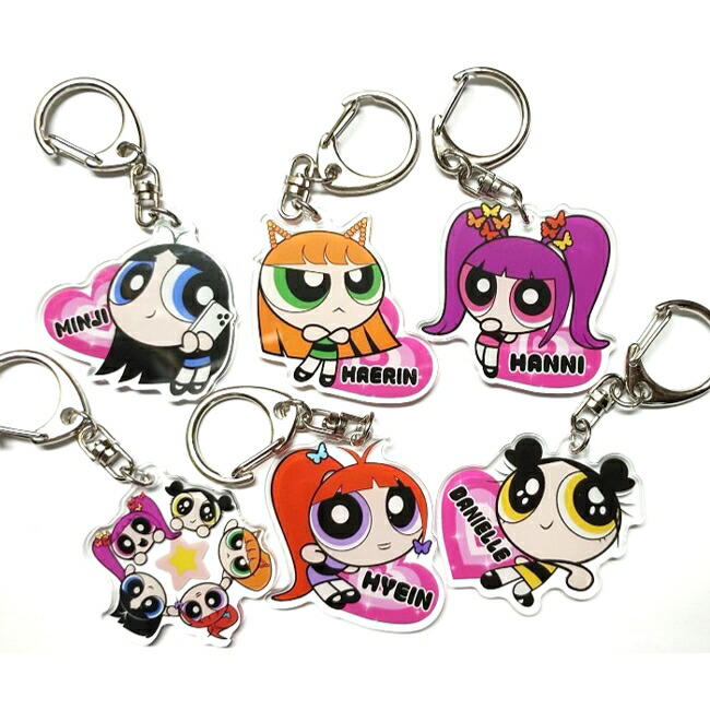 楽天市場】【おまけ付き】NewJeans キャラクターキーホルダー 27SET