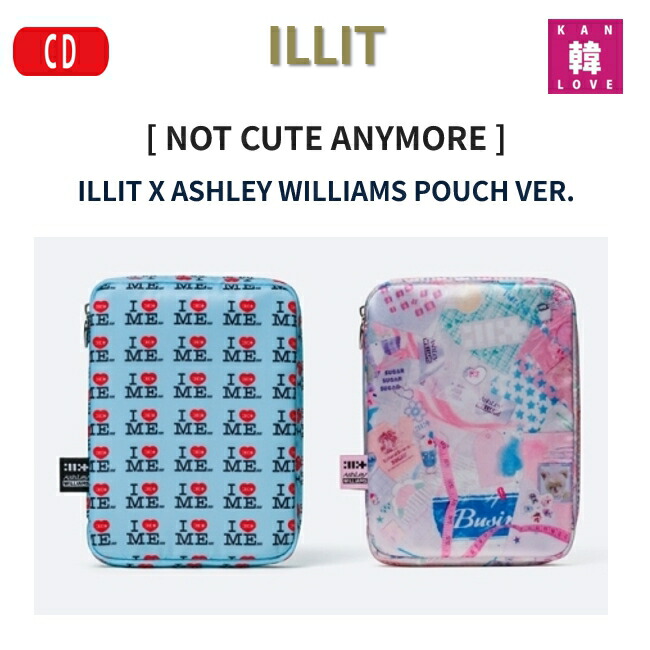 楽天市場】[おまけ付き] ILLIT [NOT CUTE ANYMORE] ILLIT X ASHLEY
