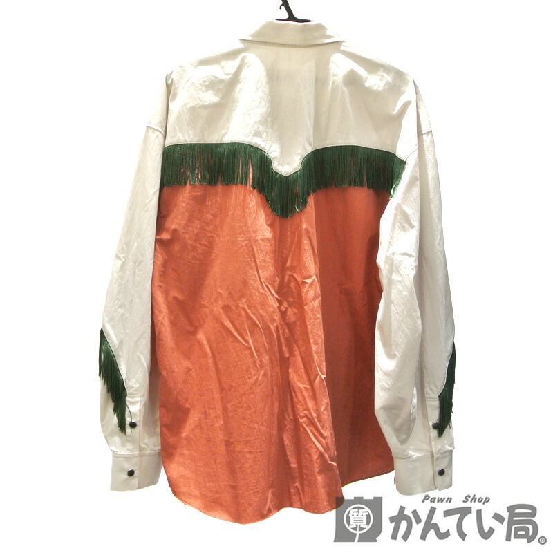楽天市場】TOGA PULLA【トーガプルラ】フリンジウェスタンシャツ 長袖